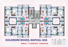 A Wing 1st - 6th Floor