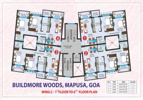 C Wing 1st - 6th Floor